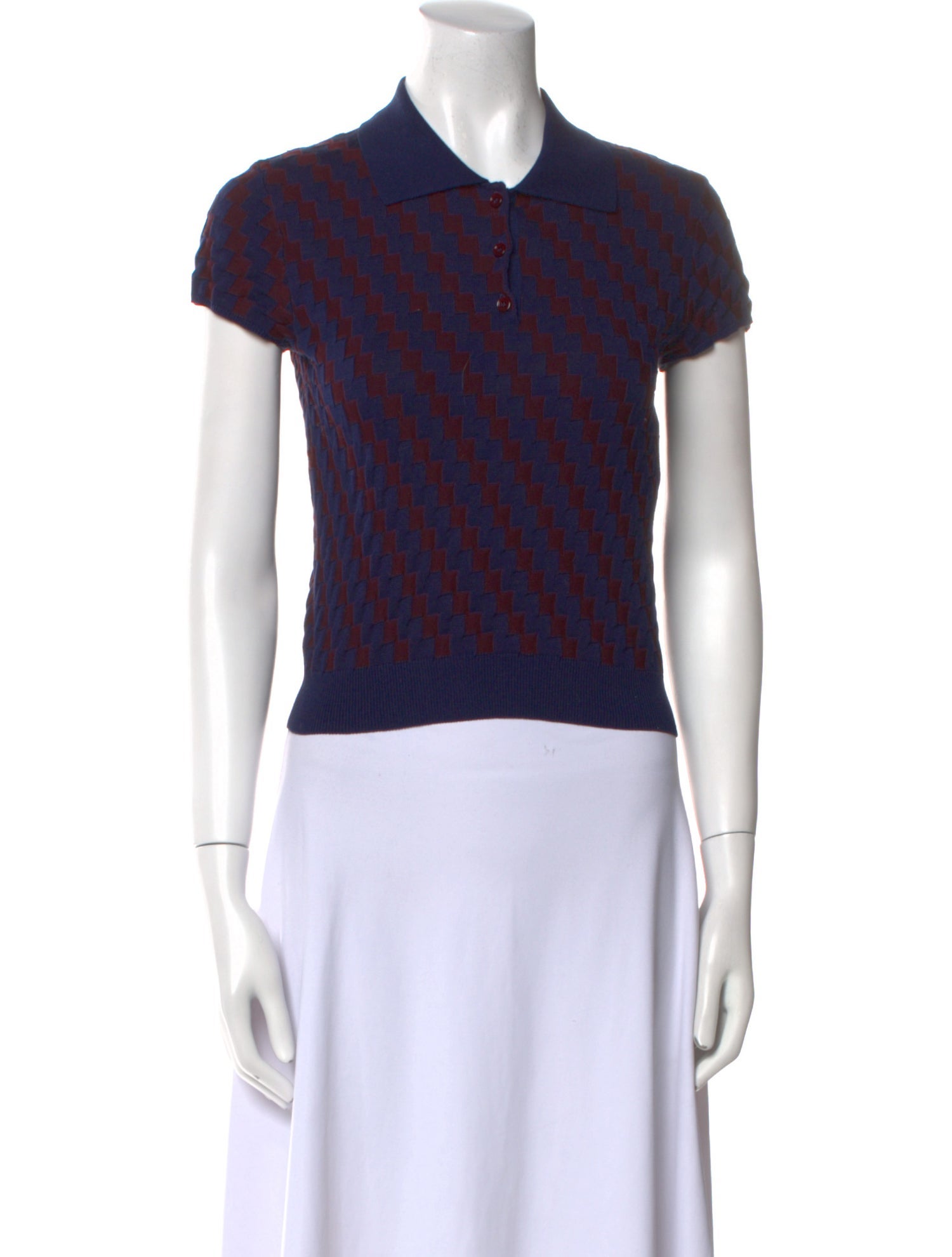 Loewe Printed Short Sleeve Polo