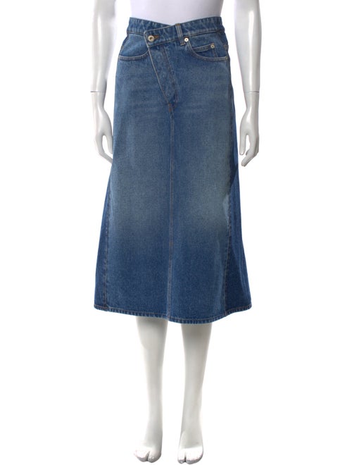 Loewe Cutout Accent Midi Length Skirt