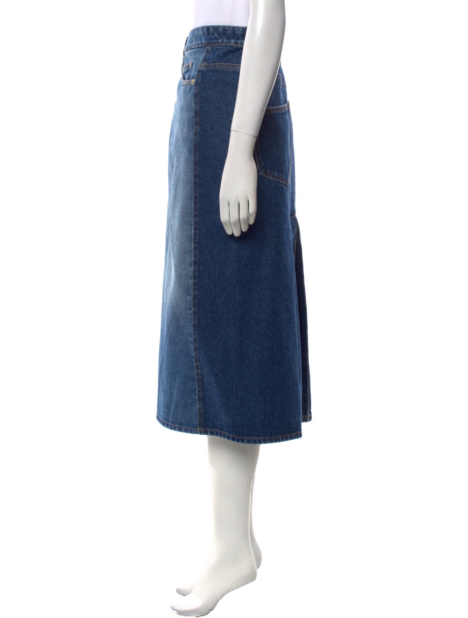 Loewe Cutout Accent Midi Length Skirt