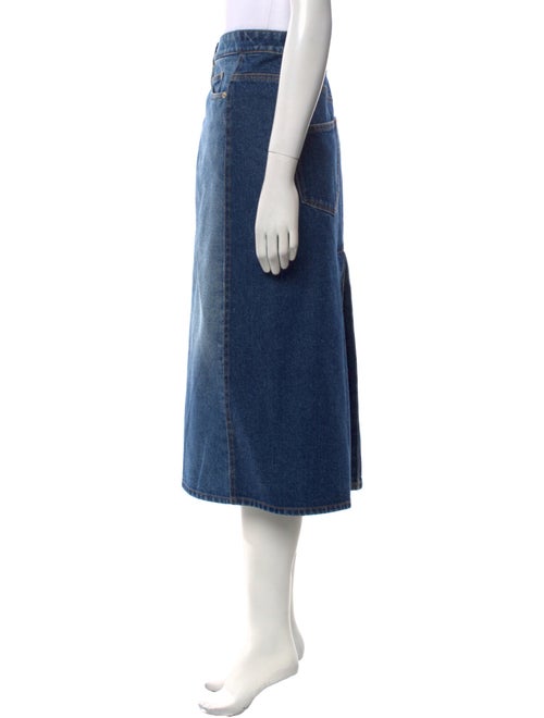 Loewe Cutout Accent Midi Length Skirt