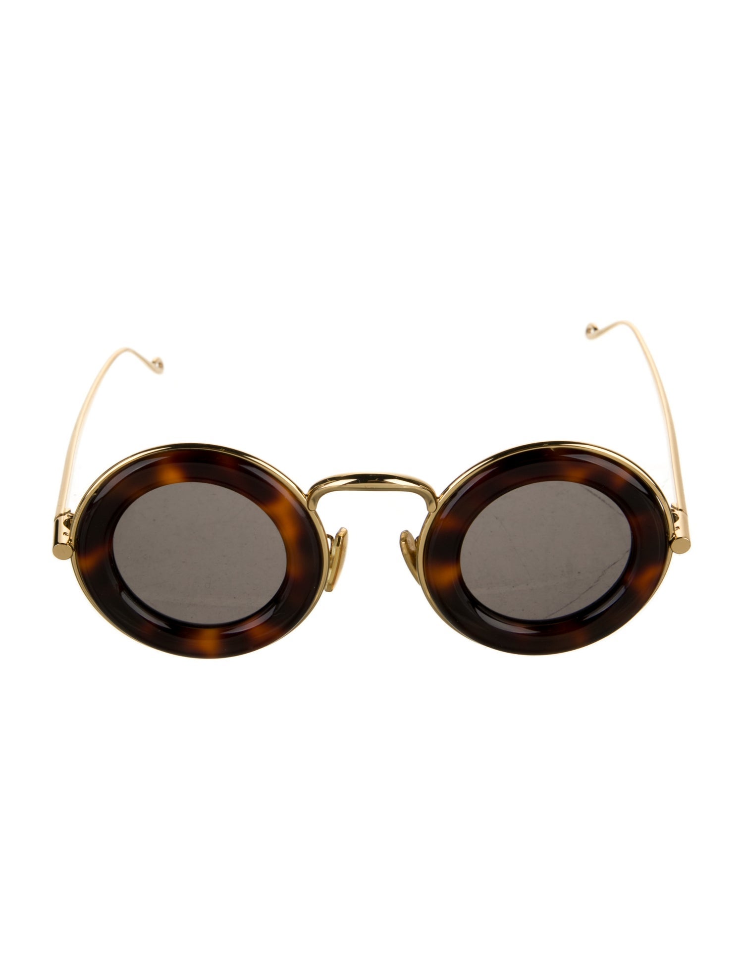 Loewe Round Mirrored Sunglasses