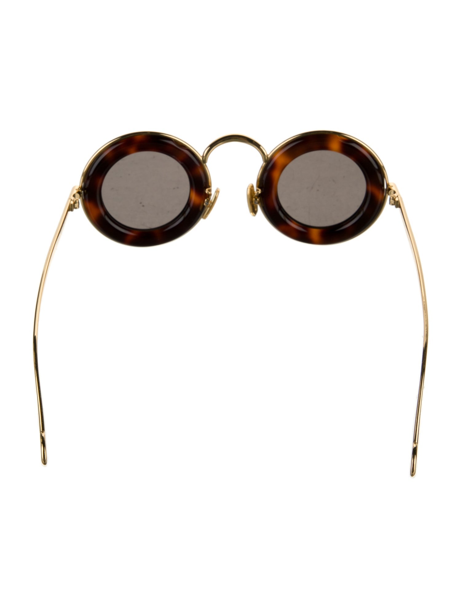Loewe Round Mirrored Sunglasses