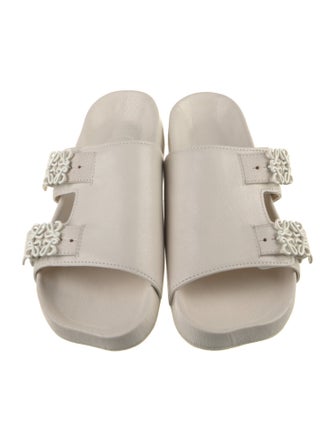 Loewe Leather Slides
