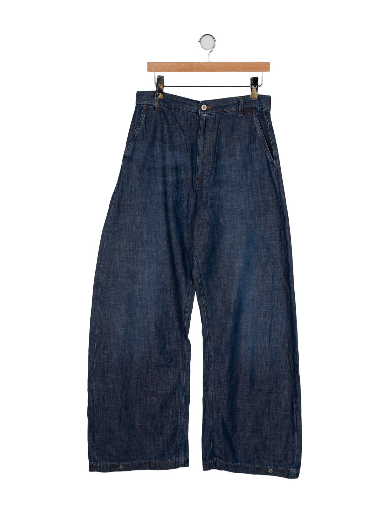 Loewe High-Rise Wide Leg Jeans