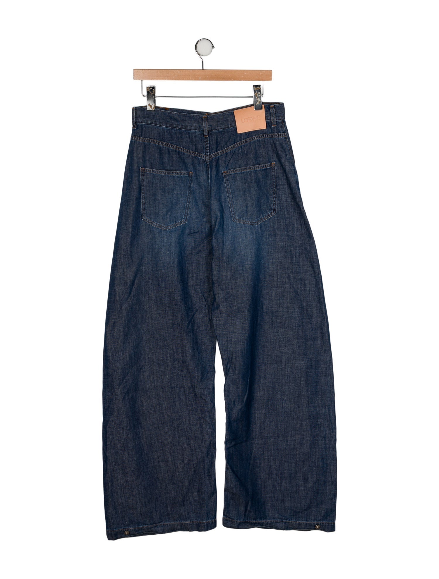 Loewe High-Rise Wide Leg Jeans