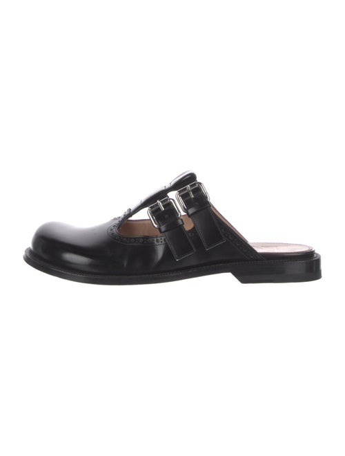 Loewe Leather Lasercut Accents Mules