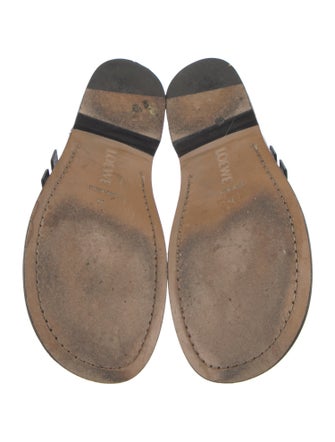 Loewe Leather Lasercut Accents Mules