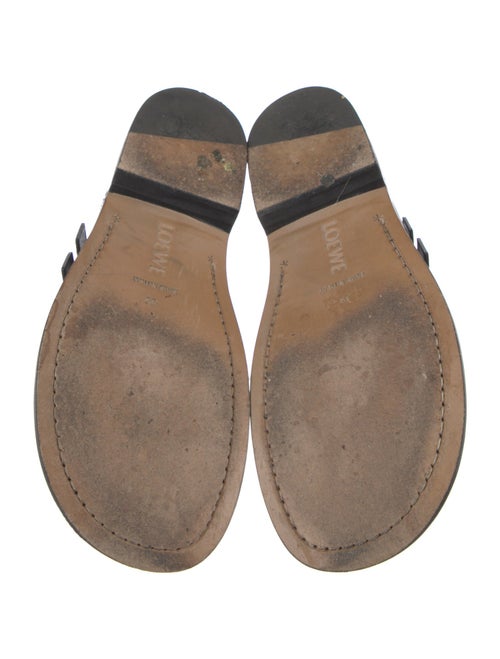 Loewe Leather Lasercut Accents Mules