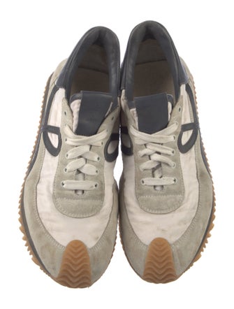 Loewe Suede Printed Sneakers