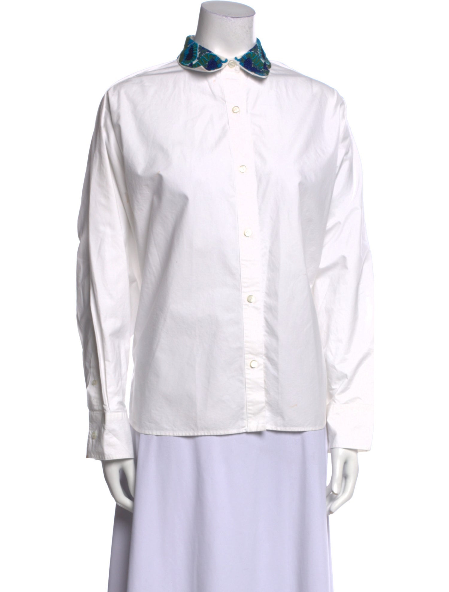 Loewe Long Sleeve Button-Up Top