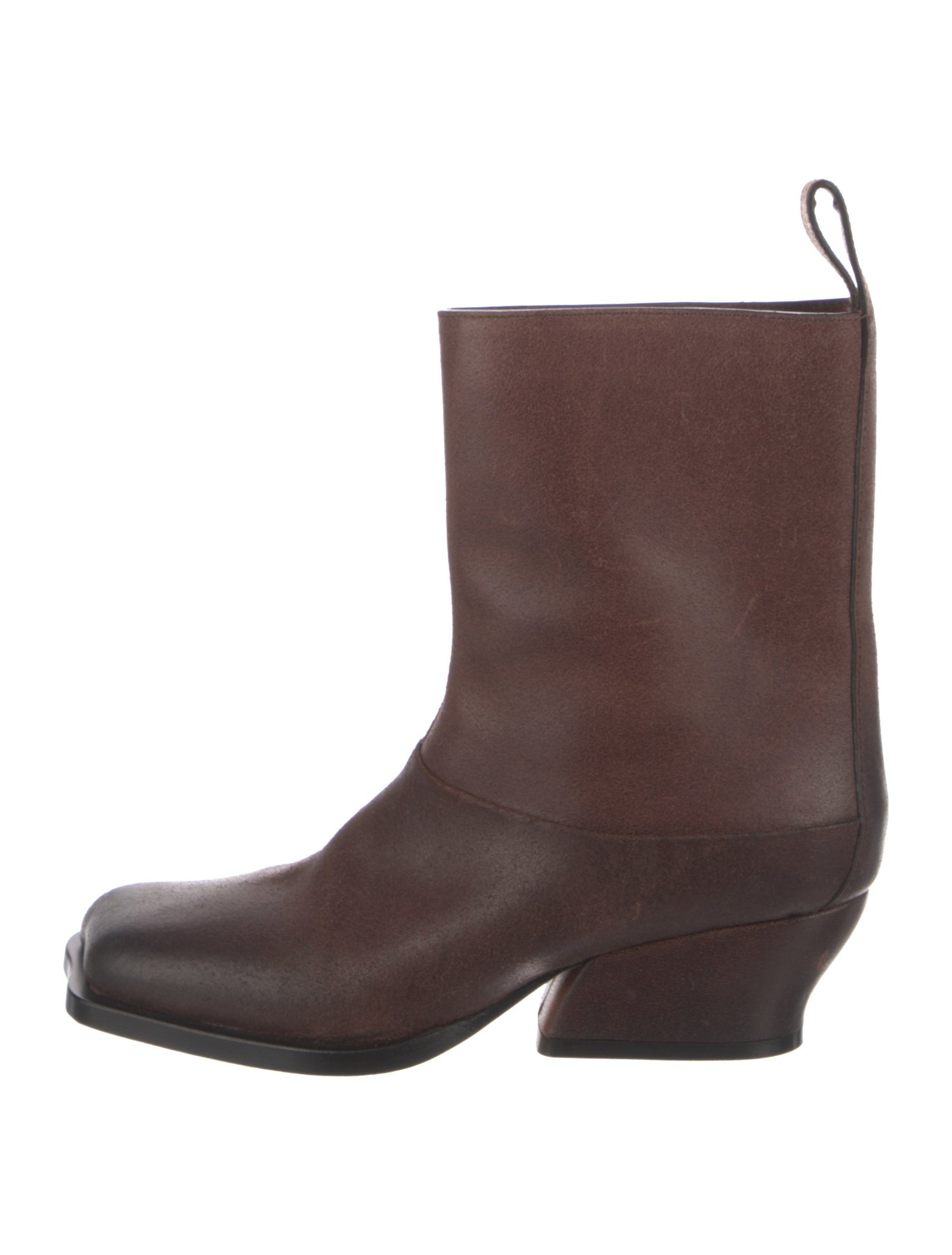 Loewe Leather Western Boots