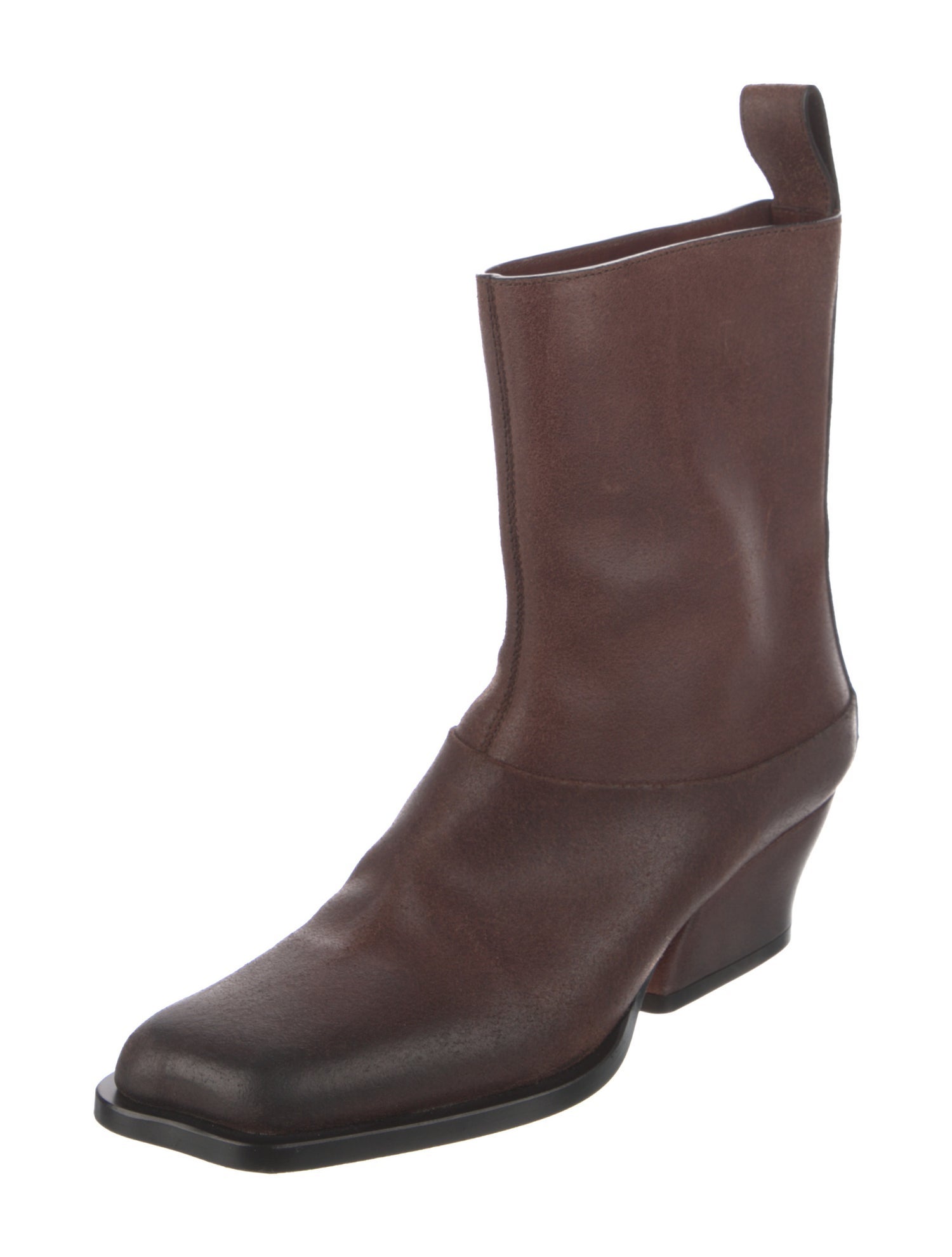 Loewe Leather Western Boots