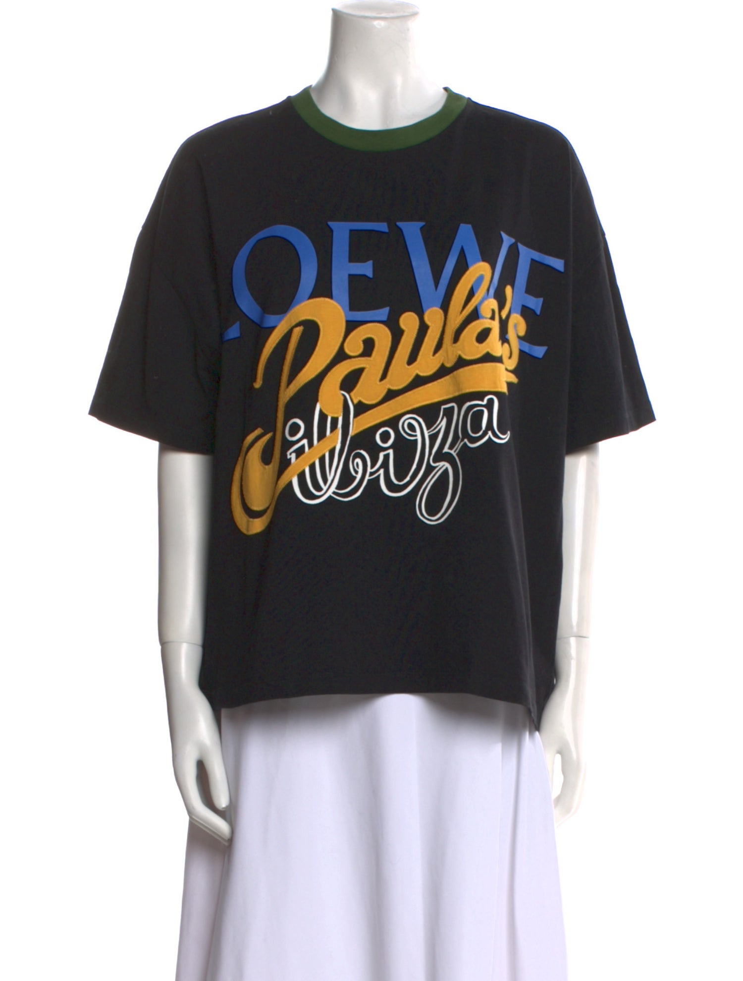 Loewe Graphic Print Crew Neck T-Shirt