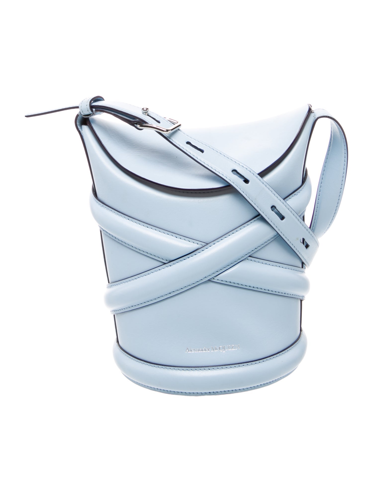 Alexander McQueen Leather Bucket Bag