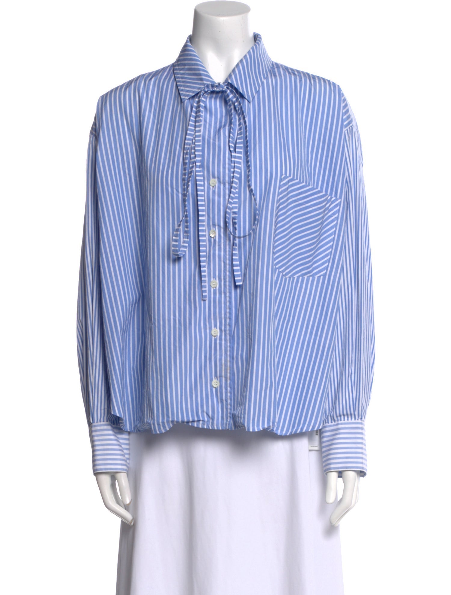 Loewe 2020 Striped Button-Up Top