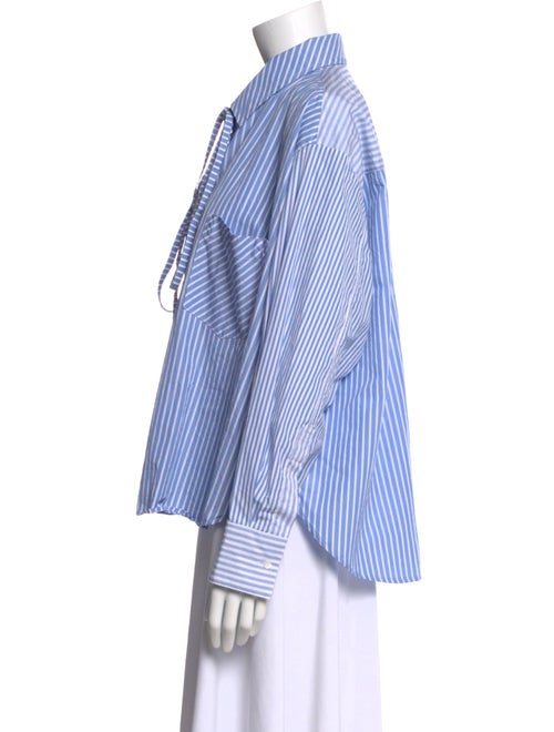 Loewe 2020 Striped Button-Up Top