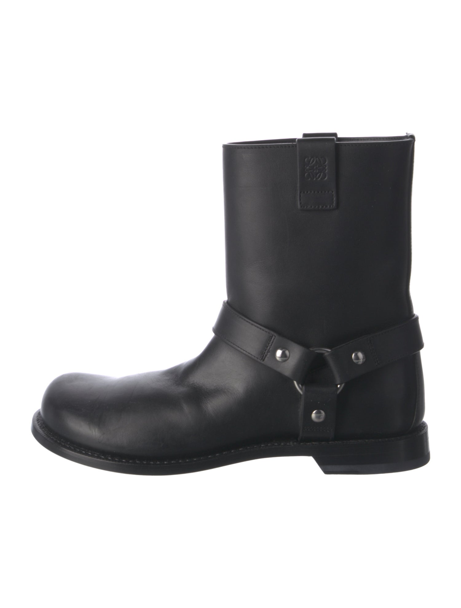 Loewe Leather Moto Boots w/ Tags