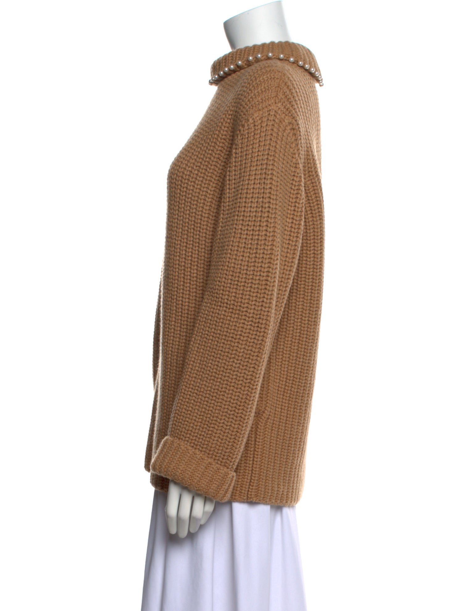 Loewe Cashmere Mock Neck Sweater