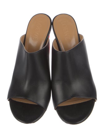 Loewe Leather Slides