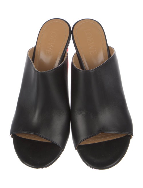 Loewe Leather Slides