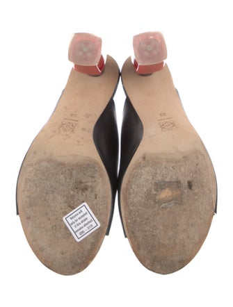 Loewe Leather Slides