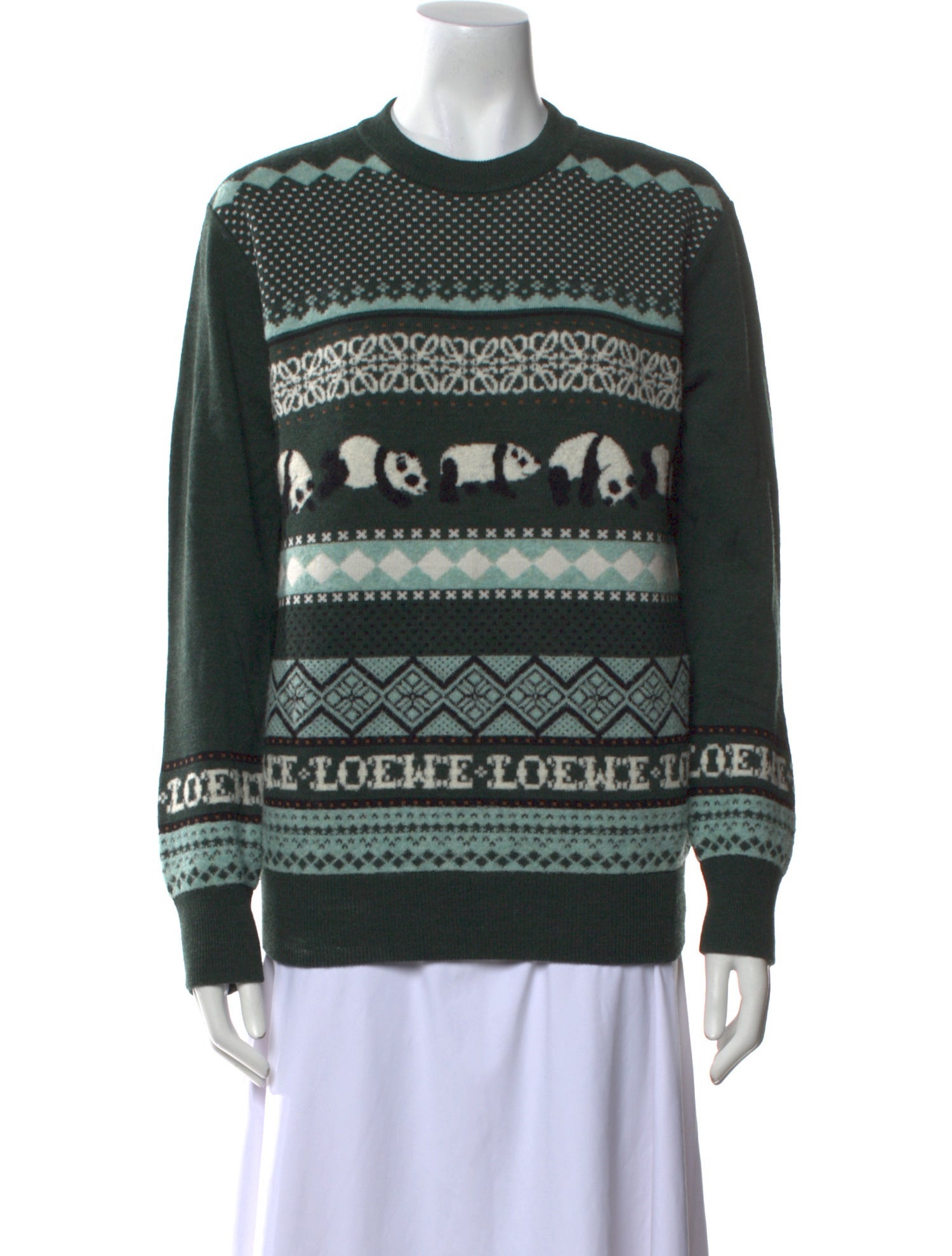 Loewe Wool Printed Sweater