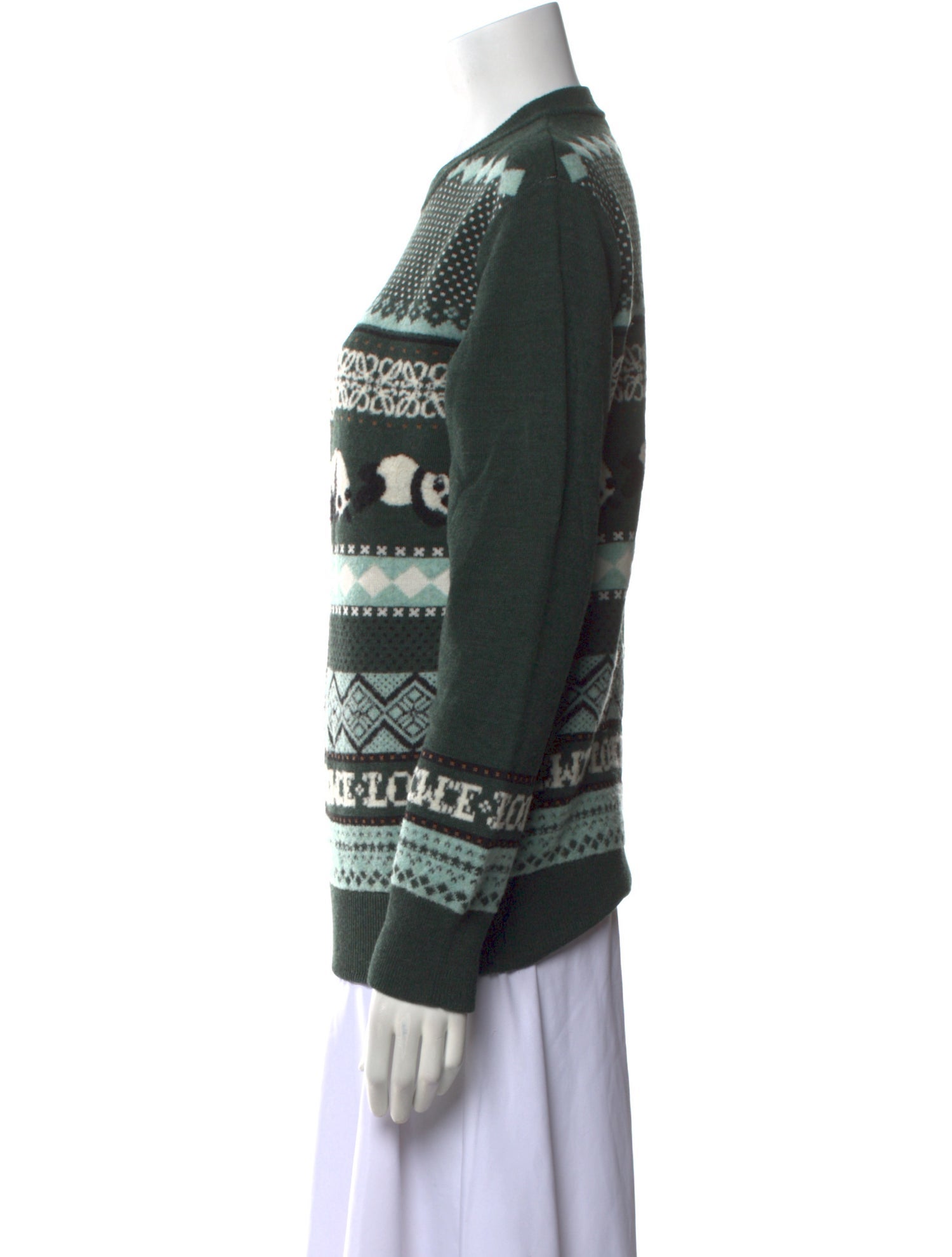 Loewe Wool Printed Sweater