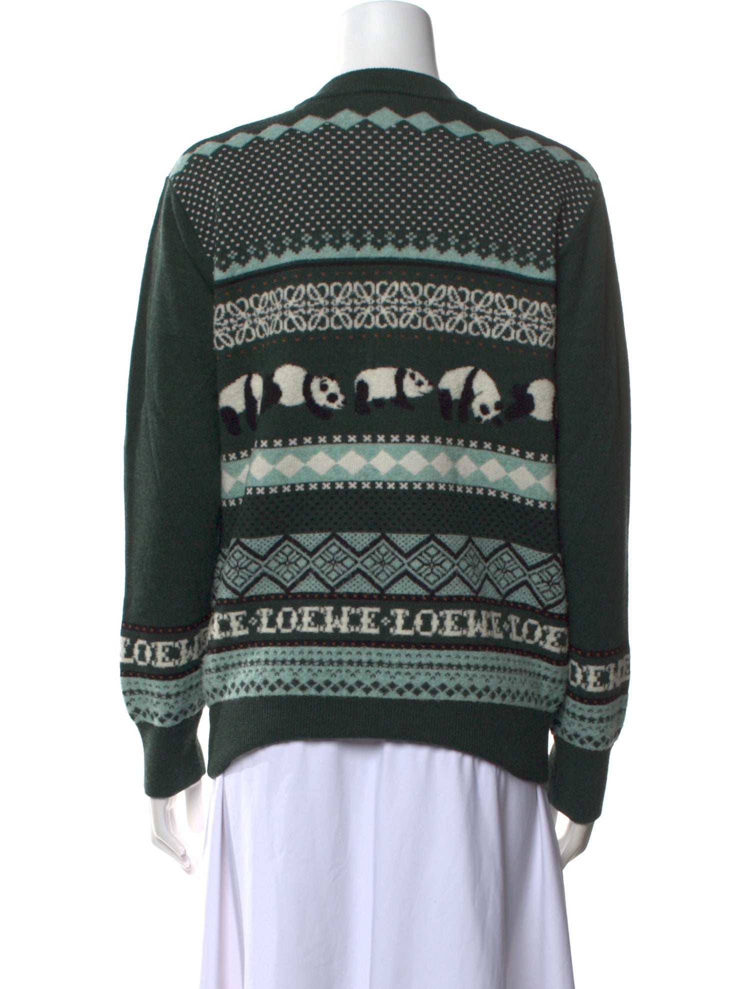 Loewe Wool Printed Sweater