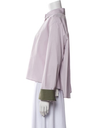 Loewe Long Sleeve Button-Up Top