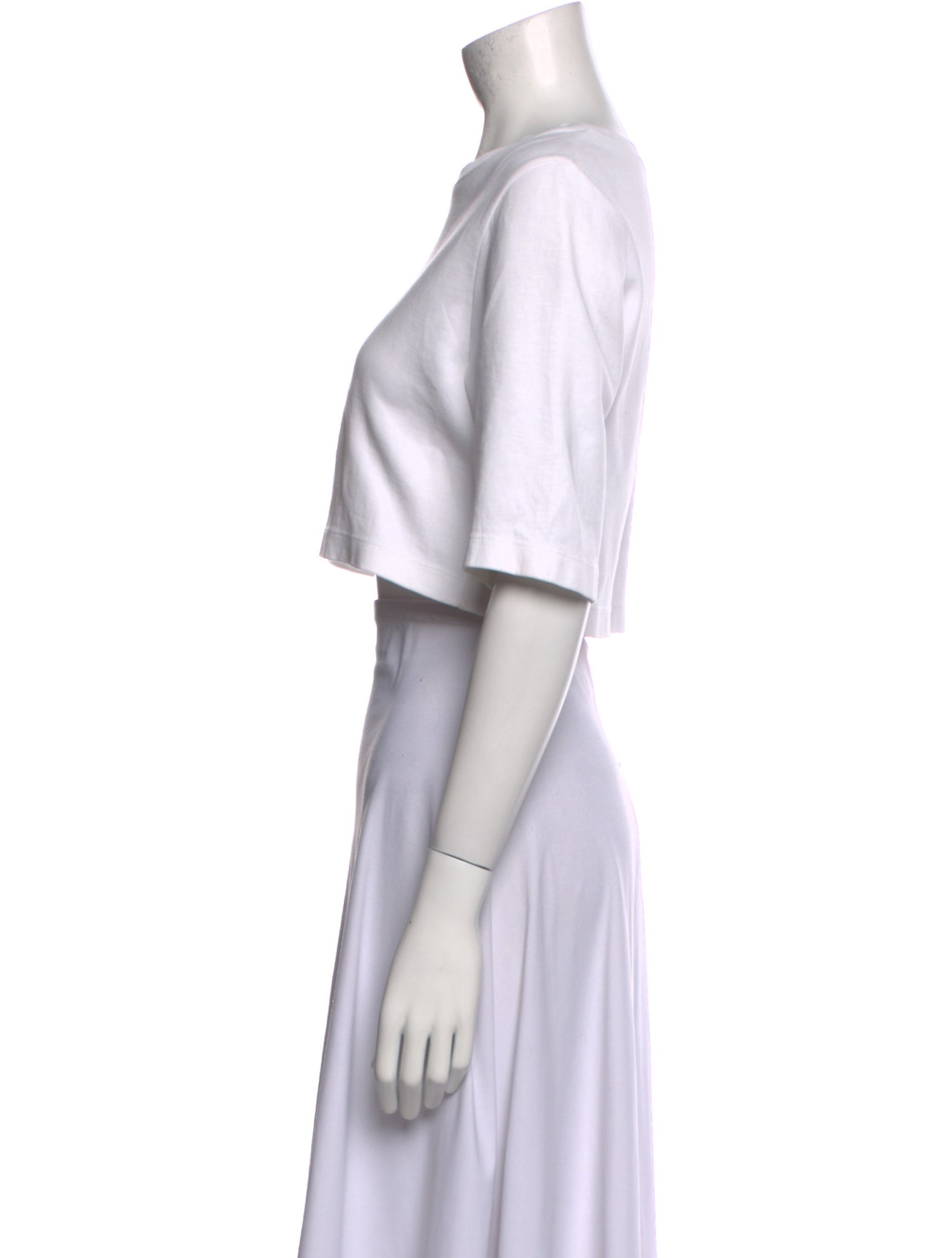 Loewe Blurred Anagram Graphic Print Crop Top