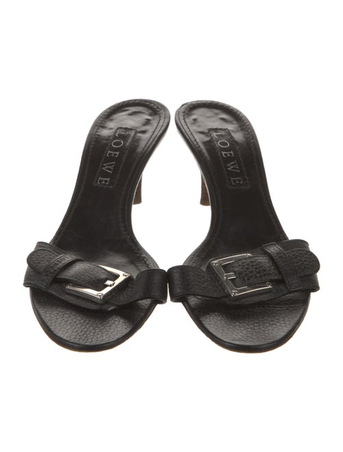 Loewe Leather Slides