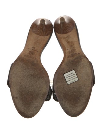 Loewe Leather Slides