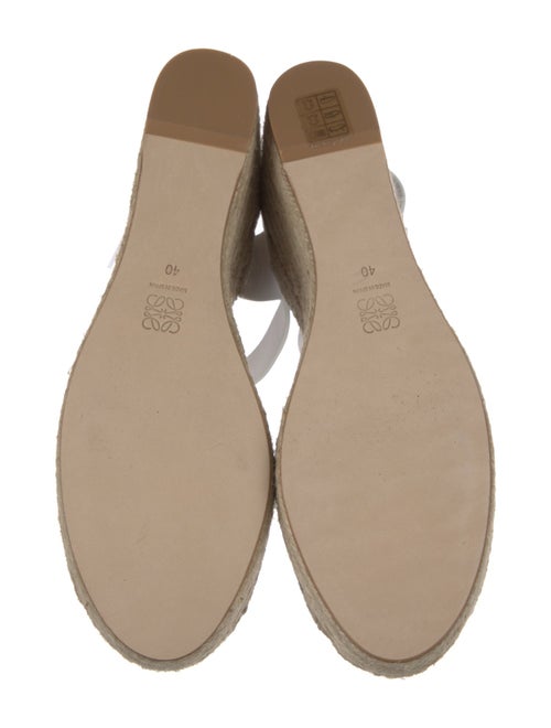 Loewe Raffia Espadrilles