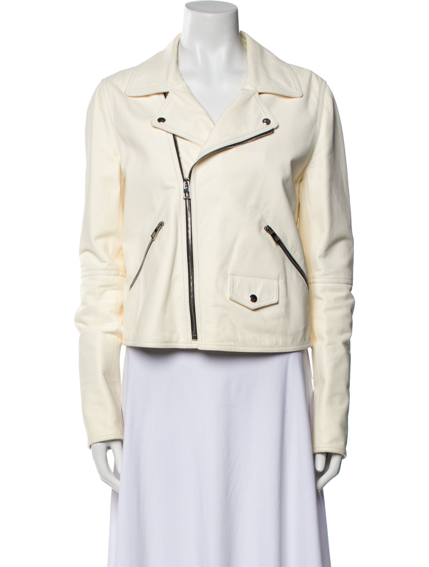 Loewe Leather Biker Jacket