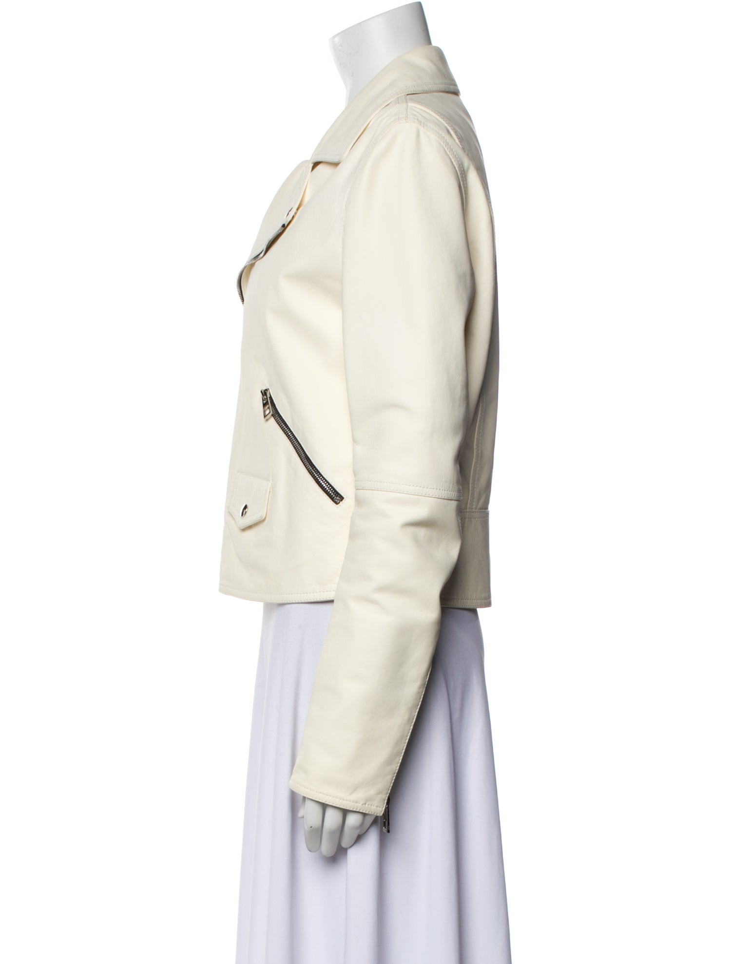 Loewe Leather Biker Jacket