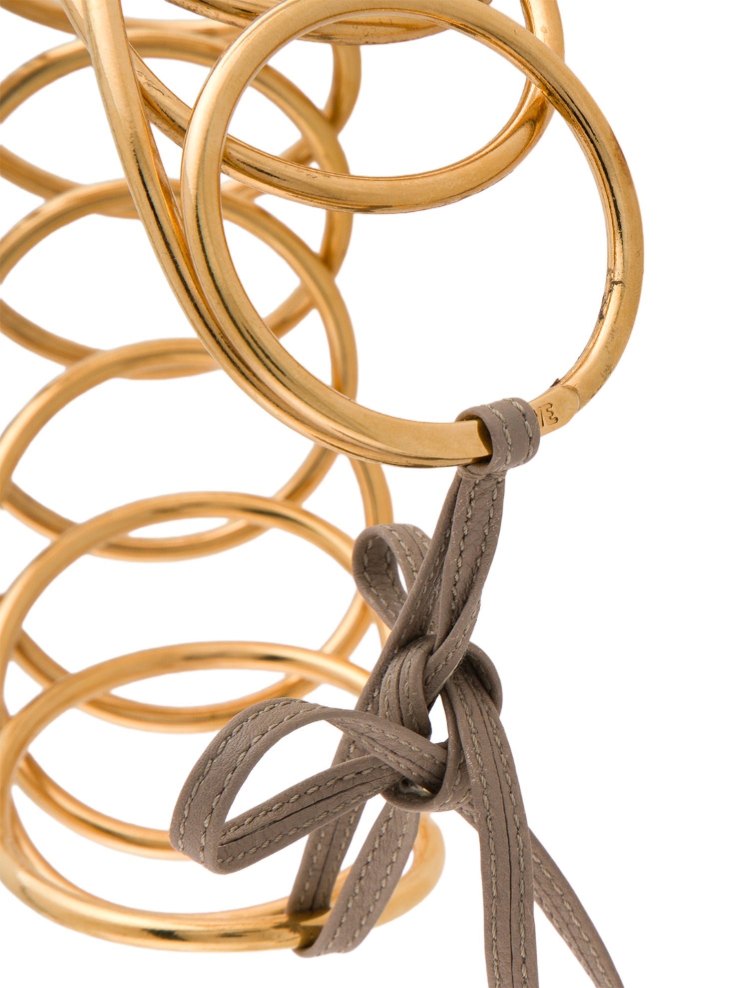 Loewe Leather Wire Choker Necklace