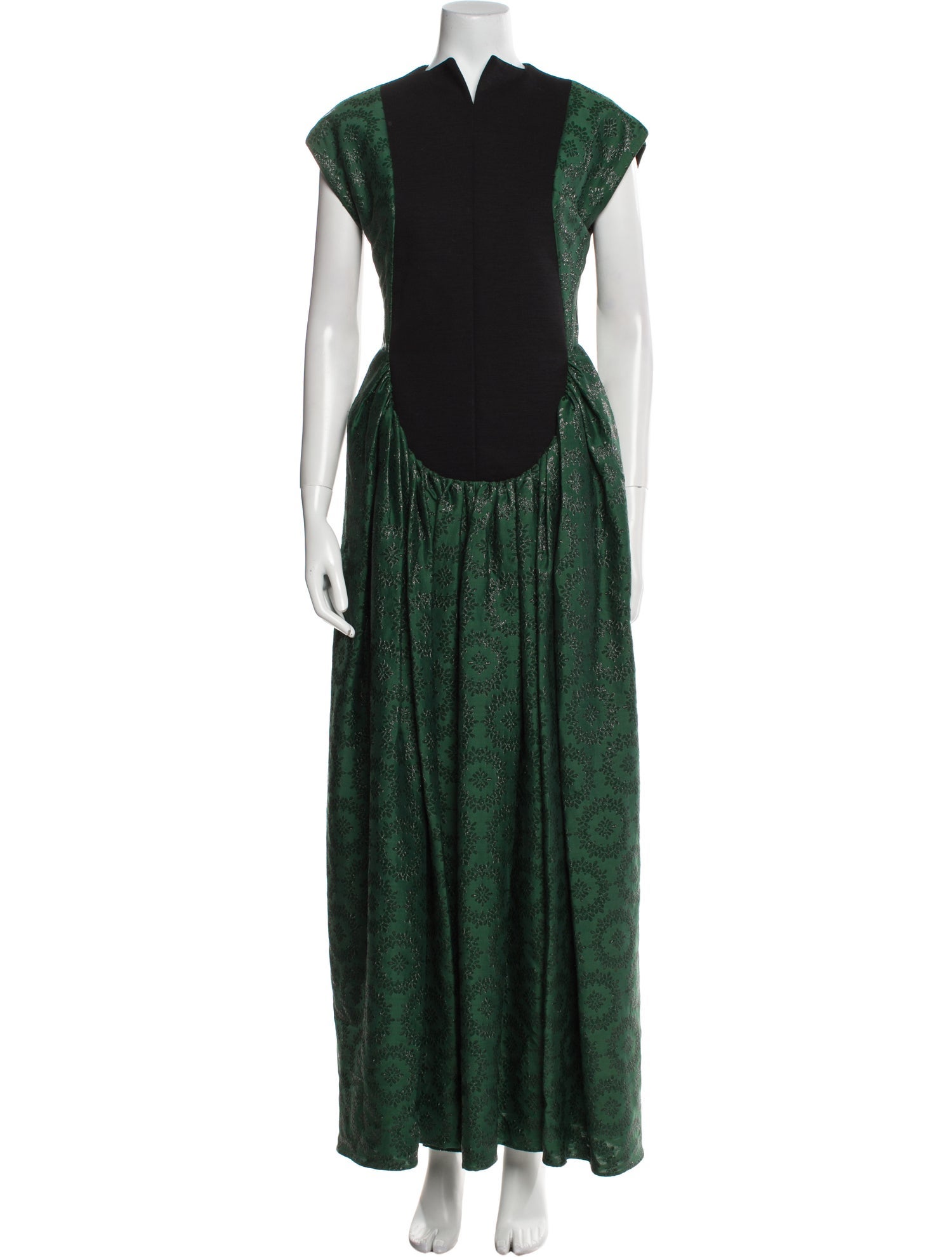 Loewe V-Neck Long Dress
