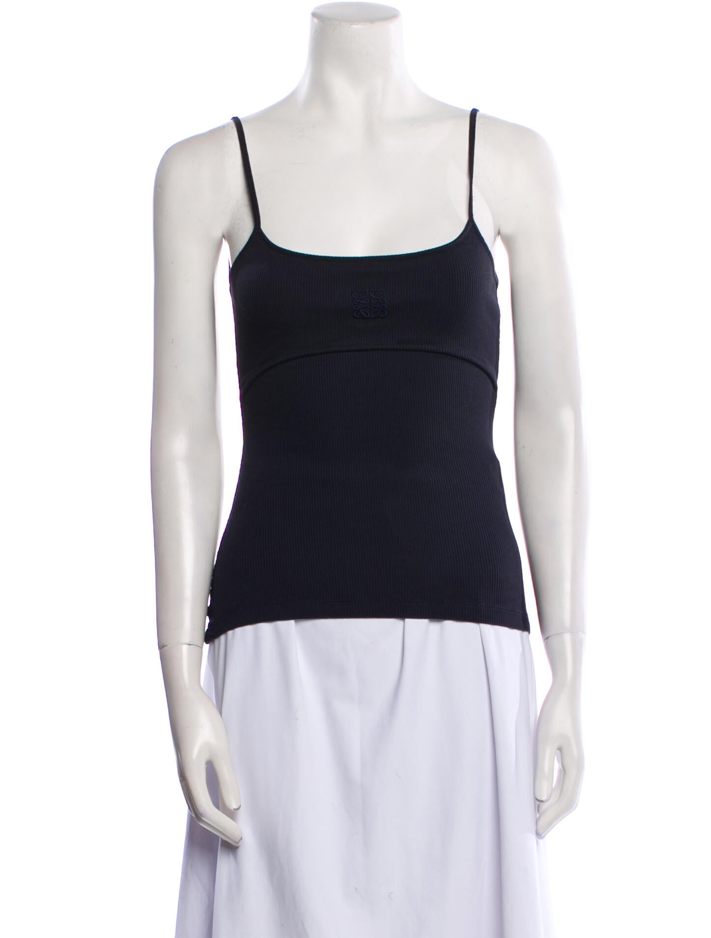 Loewe Square Neckline Sleeveless Top
