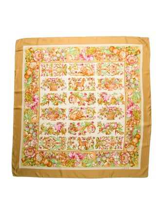 Loewe Silk Printed Scarf