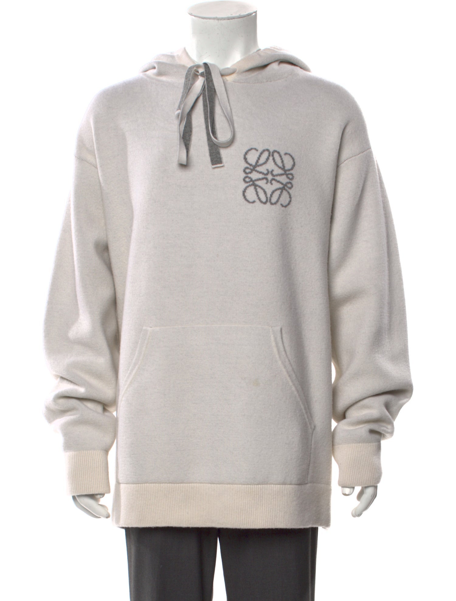 Loewe Wool Graphic Print Hoodie