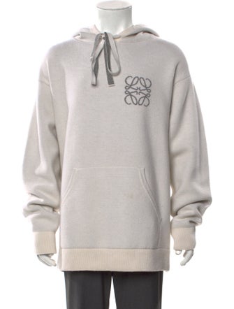 Loewe Wool Graphic Print Hoodie