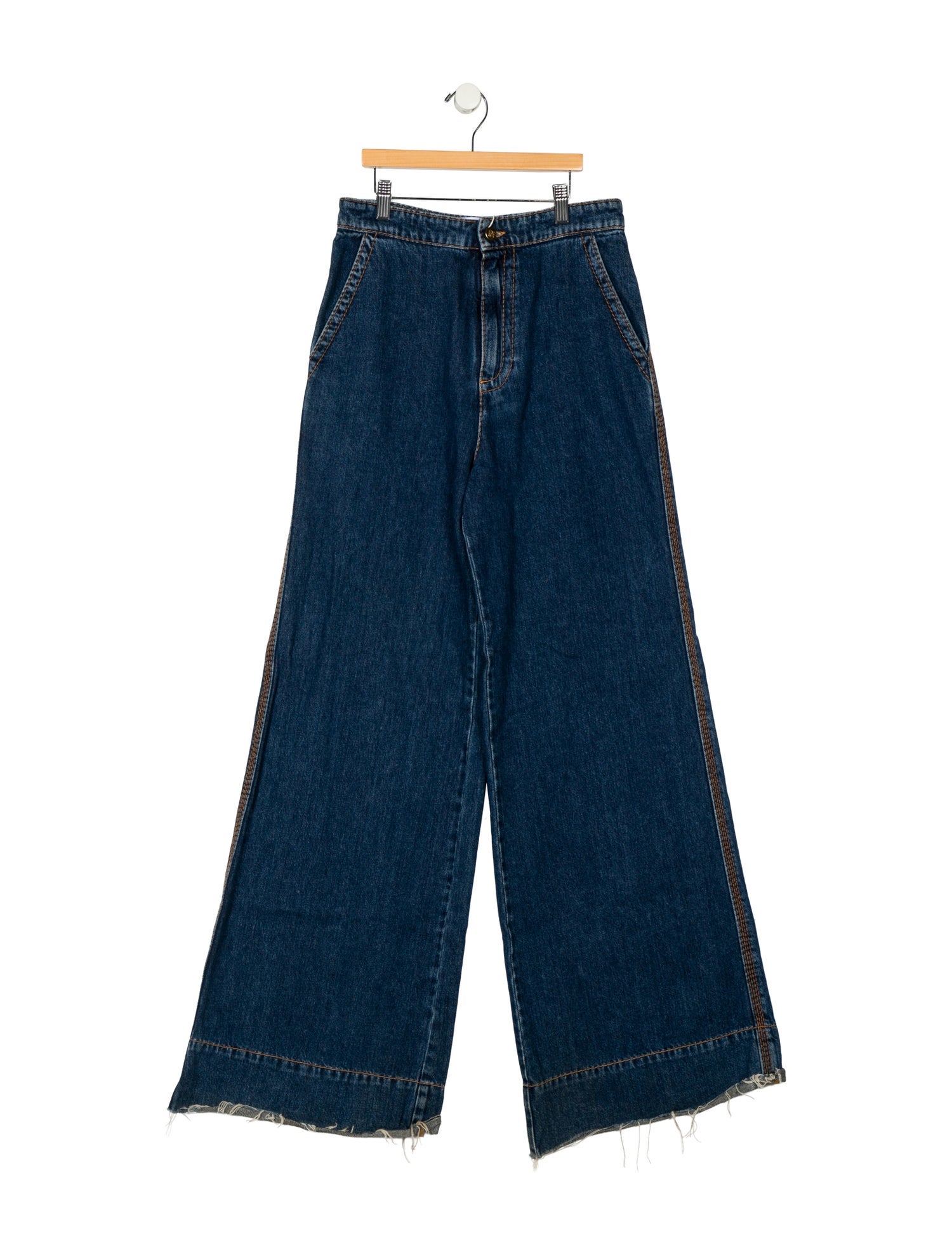 Loewe 2018 Wide Leg Jeans