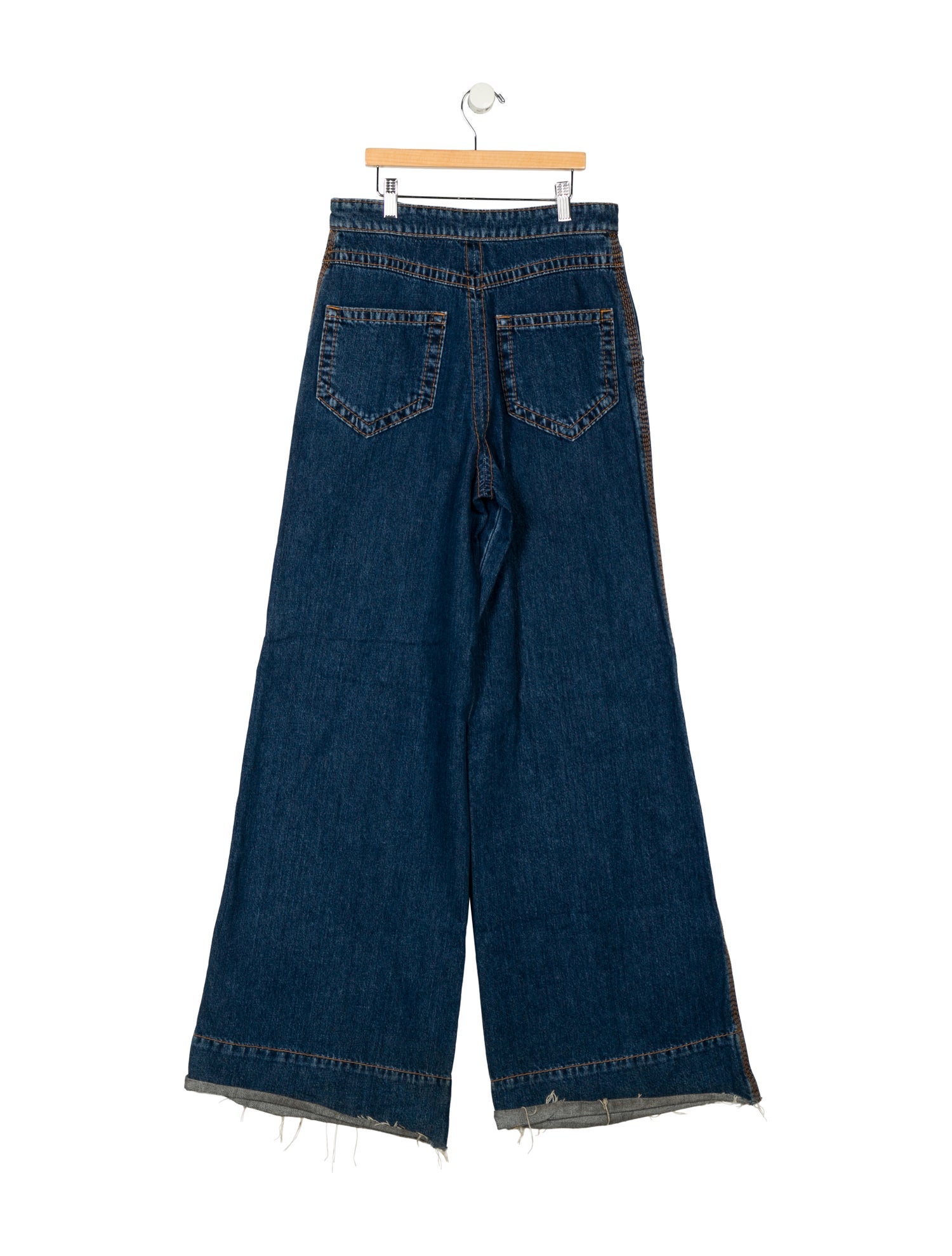 Loewe 2018 Wide Leg Jeans