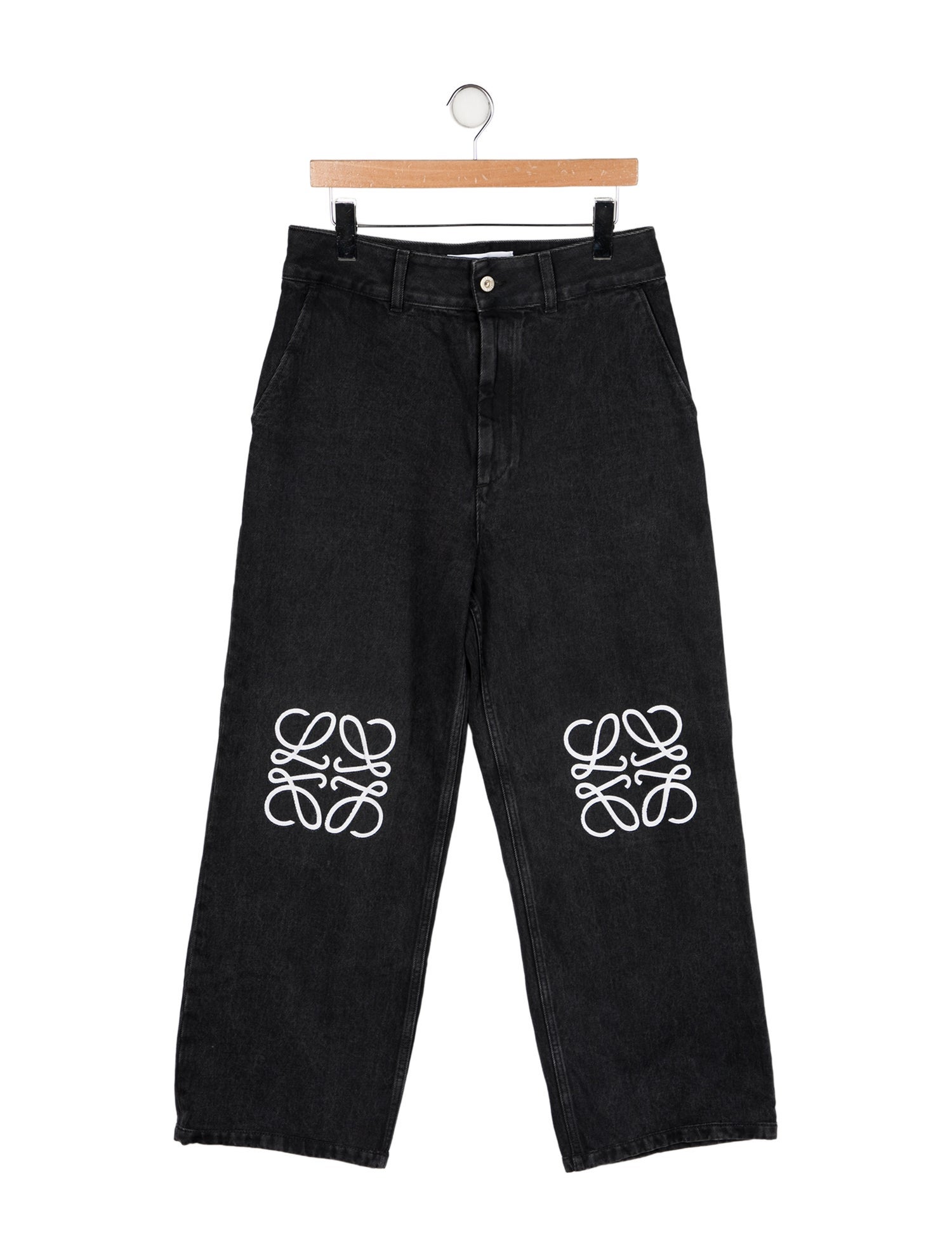 Loewe High-Rise Wide Leg Jeans