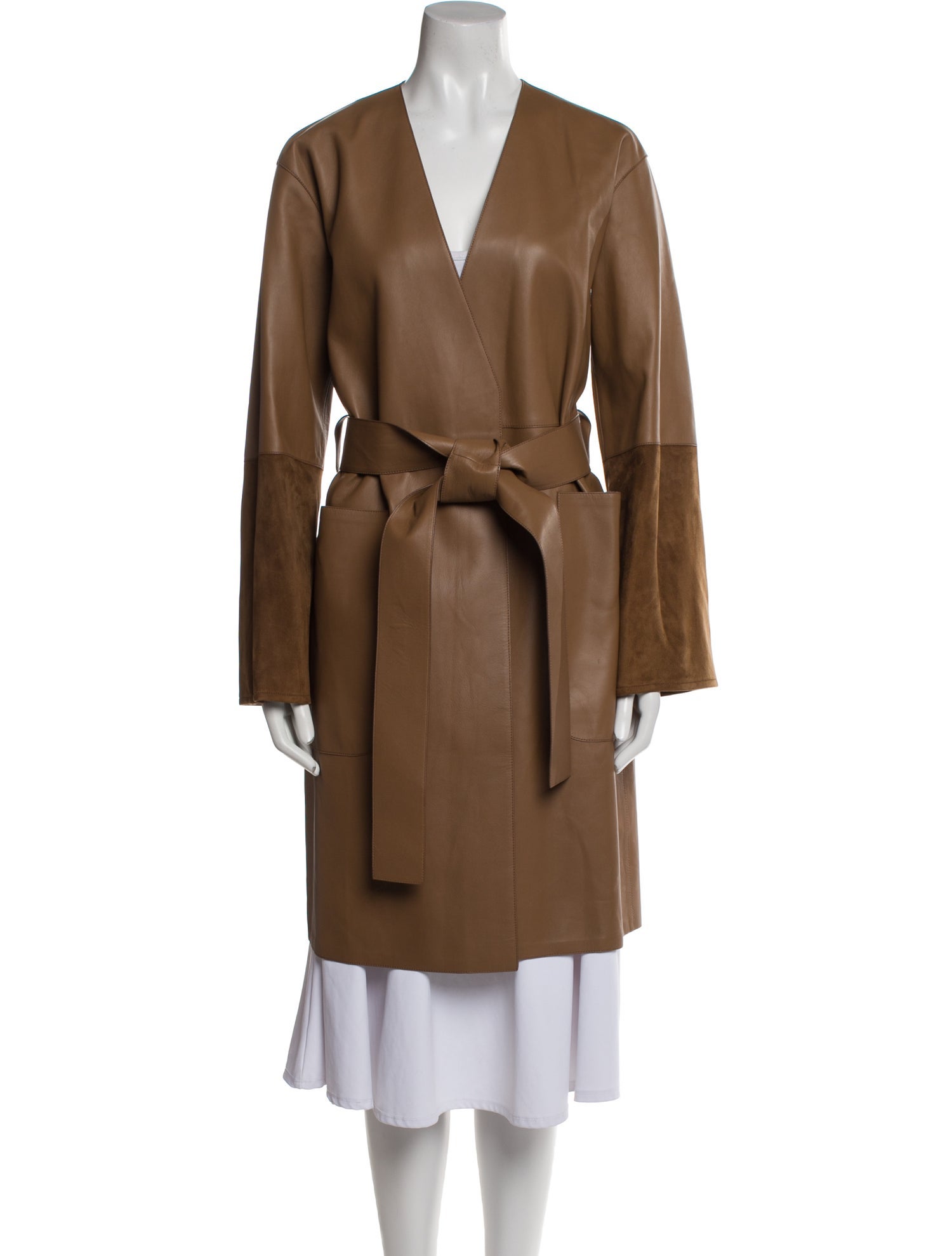 Loewe Leather Trench Coat