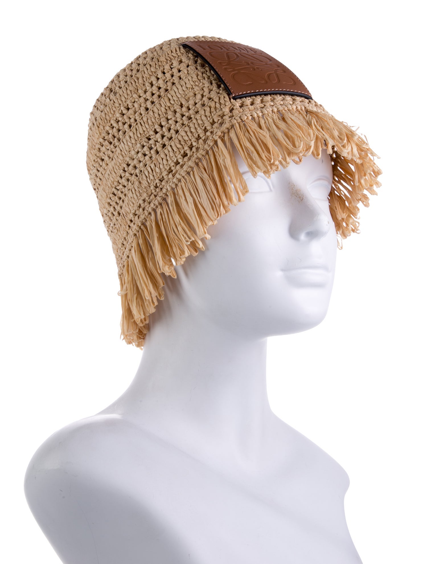 Loewe Embellished Raffia Sun Hat