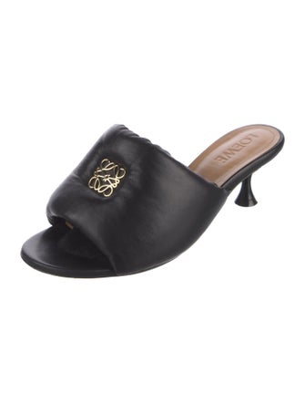 Loewe Leather Slides