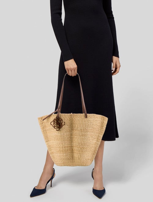 Loewe Raffia Basket