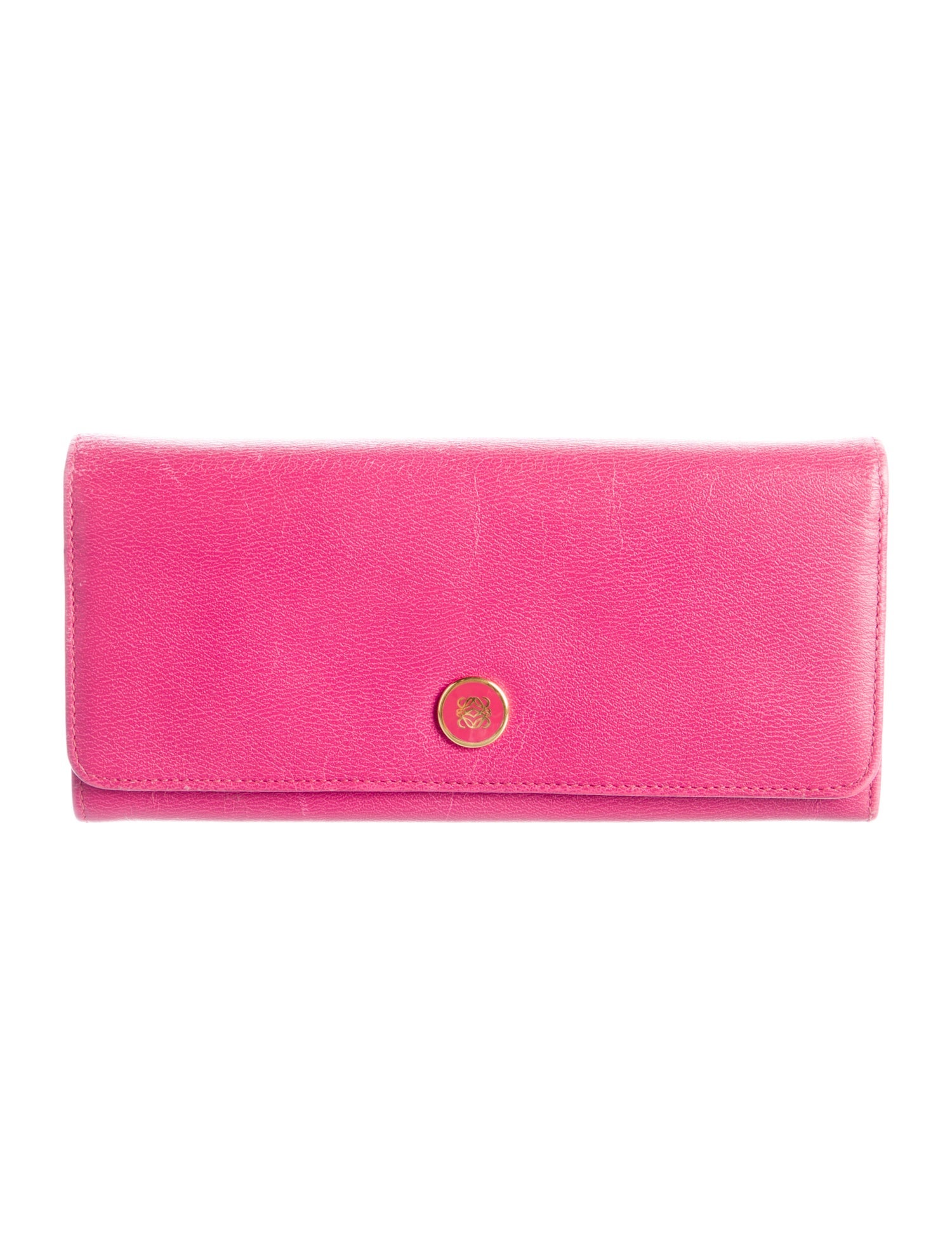 Loewe Leather Continental Wallet