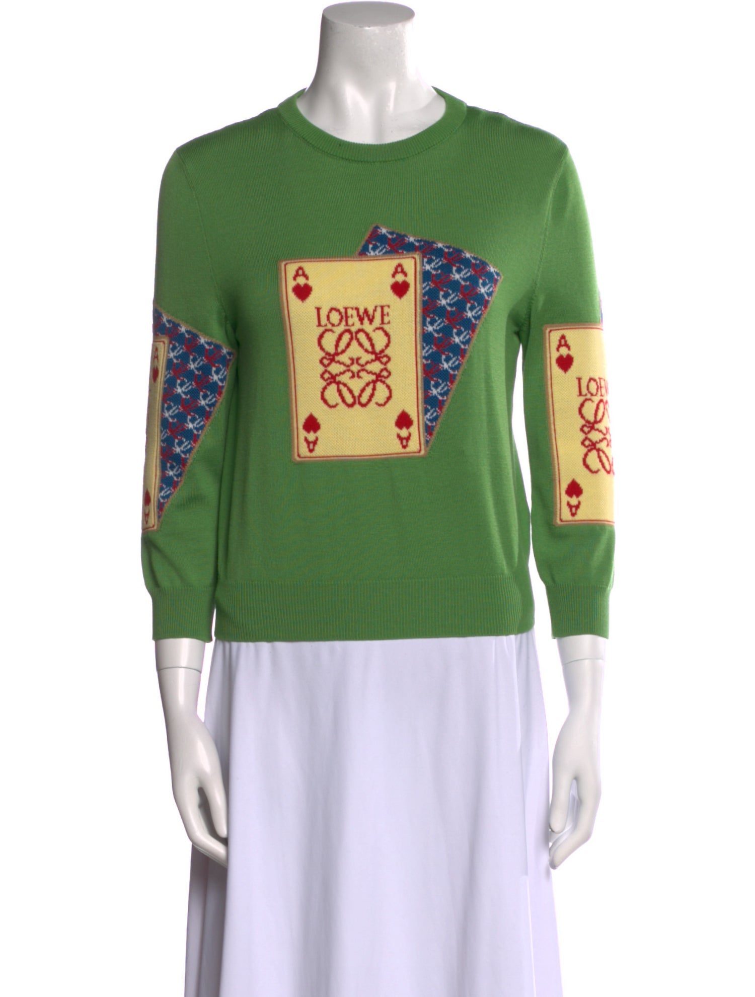 Loewe Wool Printed Sweater